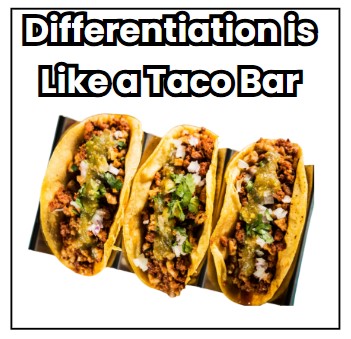 What is differentiated instruction in reading