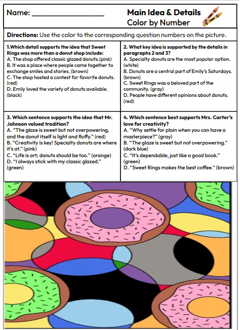 End of year ELA activities that support student engagement in upper elementary.