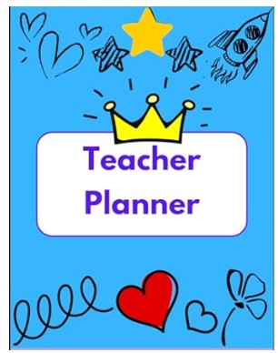 Teacher planner template with weekly lesson plans