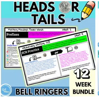 Bell ringer activities for school