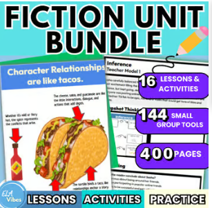Fiction Unit with mini lessons and activities. 