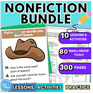 Nonfiction Unit with mini lessons and activities. 